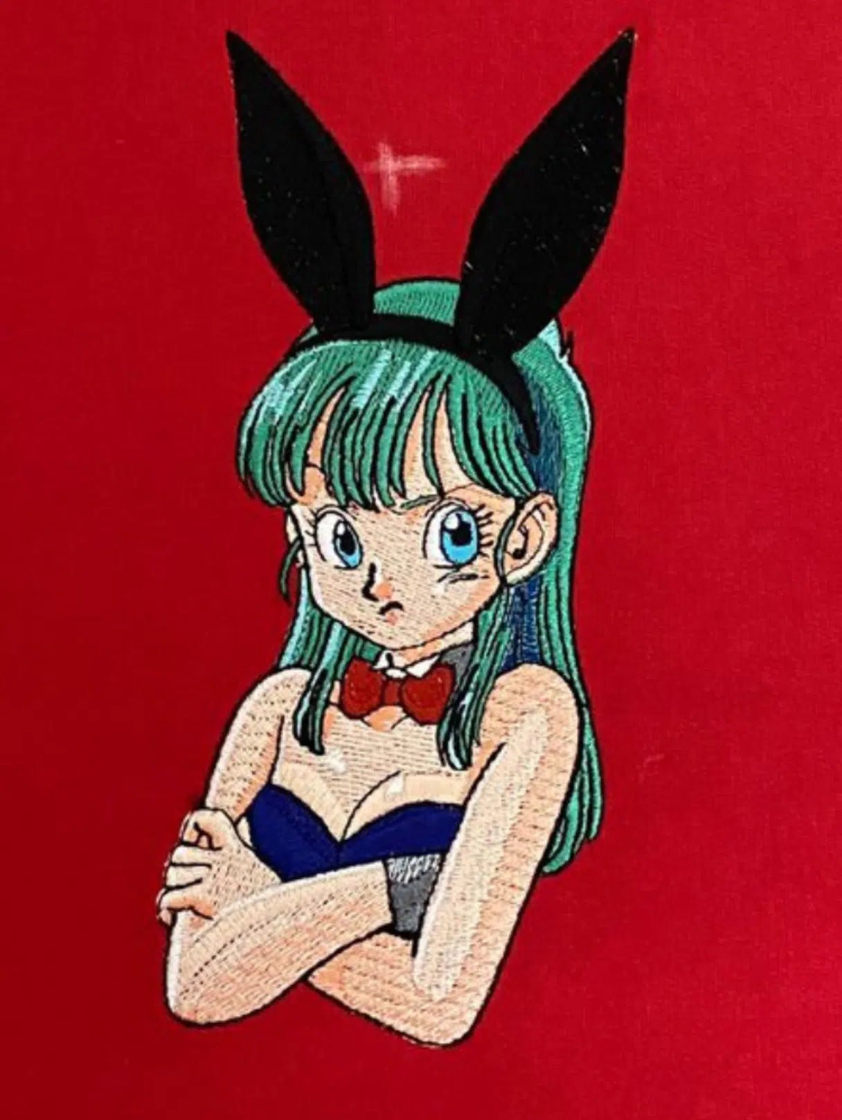 Bulma Embroidered Oversized T-Shirt