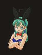 Bulma Embroidered Oversized T-Shirt